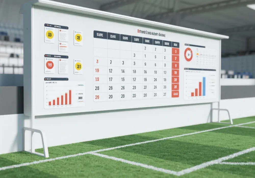 赛事数据与分析内容示意图